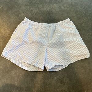 brandy melville striped shorts